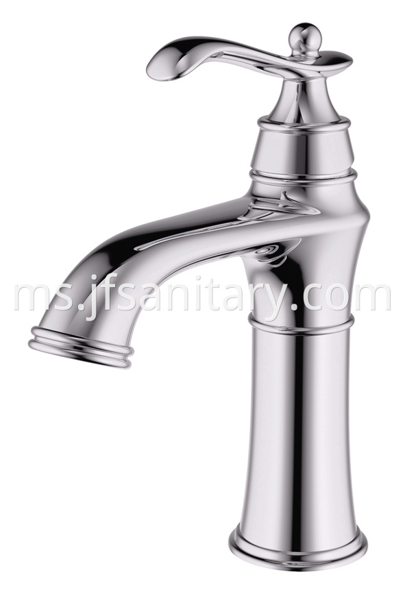 one piece bathroom faucet